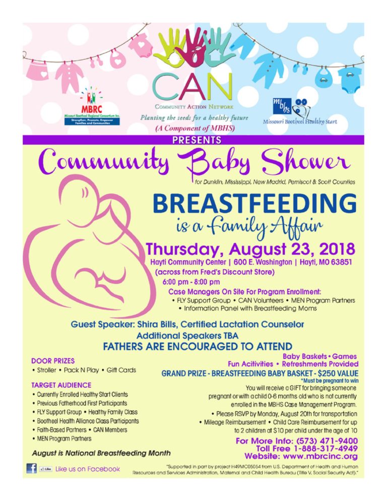 Breastfeeding Community Baby Shower MBRC